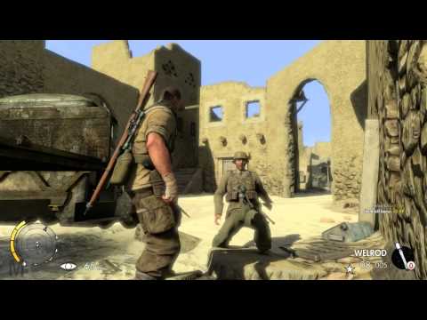 Sniper Elite 3 Walkthrough Part 11 Mission 5 No Commentary Siwa Oasis 2 2