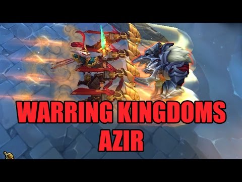 LoL Warring Kingdoms Azir Skin - League of Legends