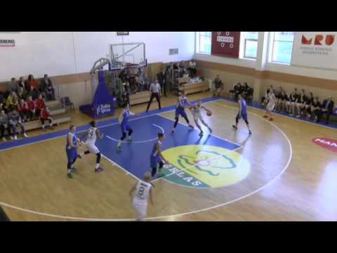 LMKL Finalas: "Kibirkštis" - "Utena" rungtynių įrašas 2016-04-15