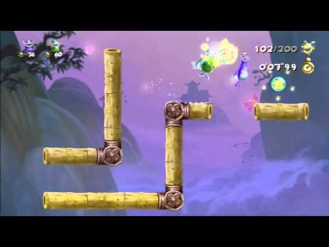 Rayman Legends Daily Challenge 22/12/15 - The Dojo - 14"53 (solo co-op)