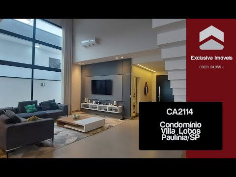 Sobrado de 378m² - Residencial Villa Lobos (Paulínia/SP)