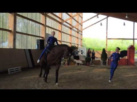 Voltigieren Wildenburg - Juniorteam - Pflicht - Bad Dürkheim 04.05.2013