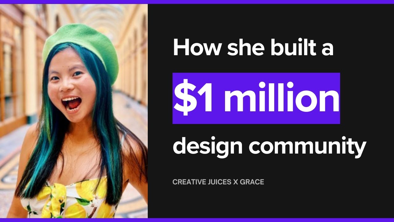 How Grace built the largest design community in the world (Design buddies): Grace Ling