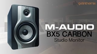 Video thumbnail for M Audio BX5 Carbon Studio Monitors by GetintheMix