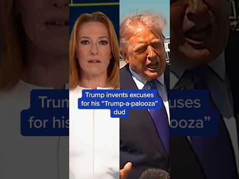 Trump invents excuses for his 'Trump-a-palooza' dud