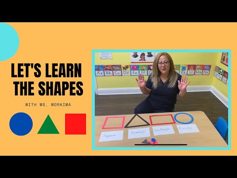 Let's Learn Shapes with Ms. Moraima