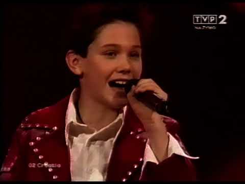 EUROWIZJA DLA DZIECI - KOPENHAGA 2003 - Kasia ŻURAWIK i zespół RYTMIX" z Konina  Kopenhaga 2003