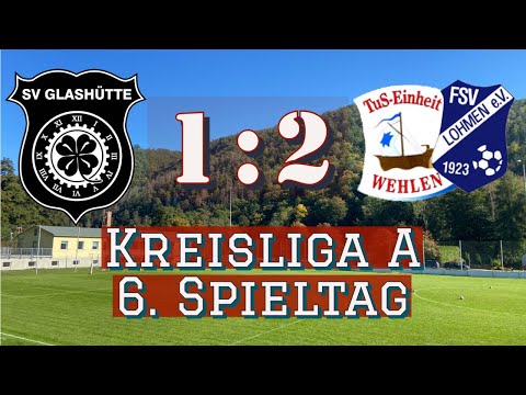 SV Glashütte vs. SpG Lohmen/Wehlen 🖤🤍 Kreisliga A - 6. Spieltag ⚽️ 08.10.2022 | Ganzes Spiel