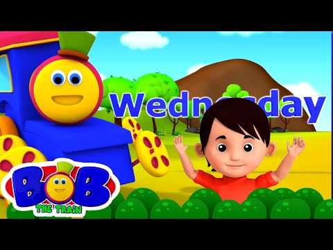 Dias da semana | Desenhos animado | Musica infantil portuguesa | Bob The Train | Animação