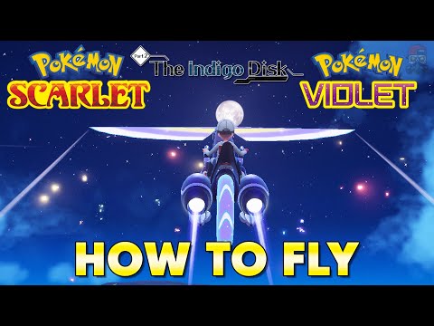 How To Unlock FLYING ABILITY in Pokemon Scarlet and Violet Indigo Disk DLC