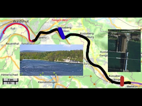 Kayaking in High Rhine, Germany, Switzerland | Kanu Abenteuer