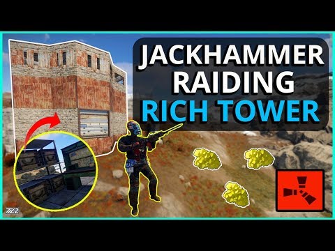 200 IQ JACKHAMMER RAIDING RICHEST COMPOUND!! - RUST (The Final)