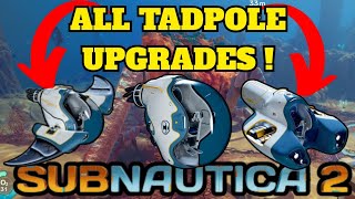 Subnautica 2 How To Get All Tadpole Upgrades !