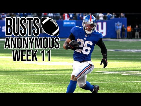 Busts Anonymous Week 11, 2022 - Fantasy Football Busts of the Week