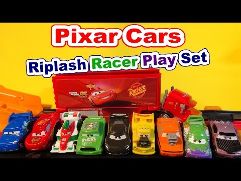 Pixar Cars Riplash Racers Rematch with Slow Motion Crashes