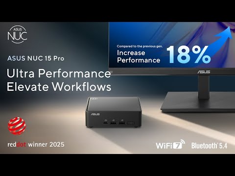 ASUS NUC 15 Pro Mini PC- Best Compact Choice for the AI-Driven Future