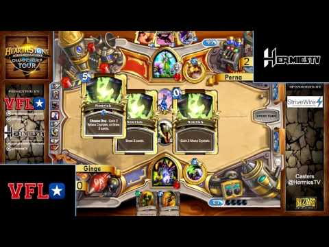 Hearthstone: VFL Weekly #5 QUICKSHOT: Finals Ginge vs. Perna Round 3