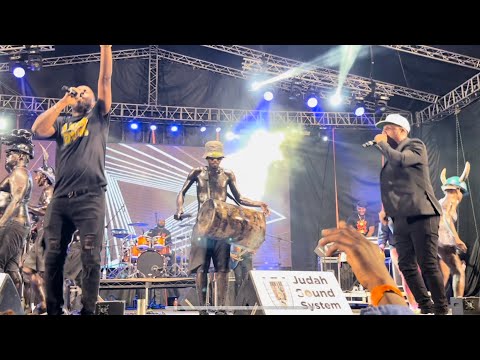 Natty and Thunda perform Top Striker at Preeday