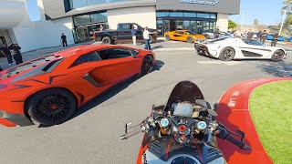 Taking My V4R to a Koenigsegg Event!