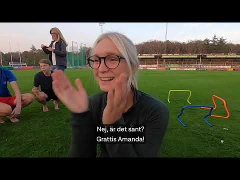 Vi hyllar Amanda Hansson - ungdomsledare Varbergs GIF Friidrott