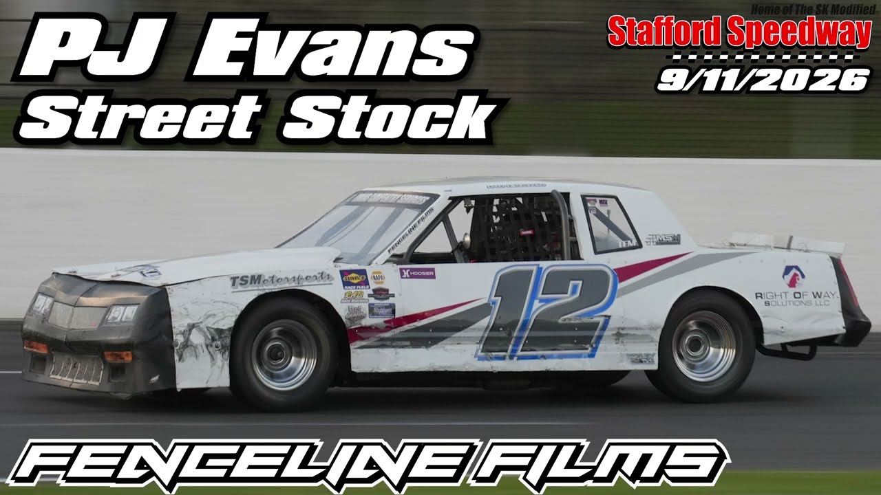 PJ Evans Street Stock at Stafford Speedway