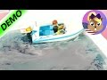 SURFER PICKUP AND SPEEDBOAT With Trailer In Bathtub Playmobil Summerfun Demo