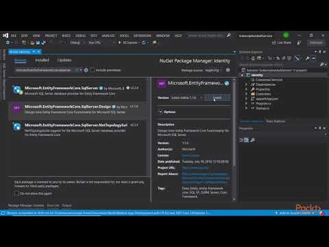 Modern App Development with C 8 and NET Core 3 0 Starting a New Project | packtpub com
