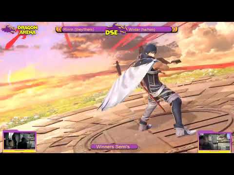 Winter (Chrom) vs Rinrin (Fox) Dragon Arena Smash #1 Winners Semi's