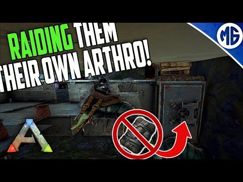 RAIDING THEM WITH THEIR OWN ARTHRO! Extinction - Small Tribe Servers