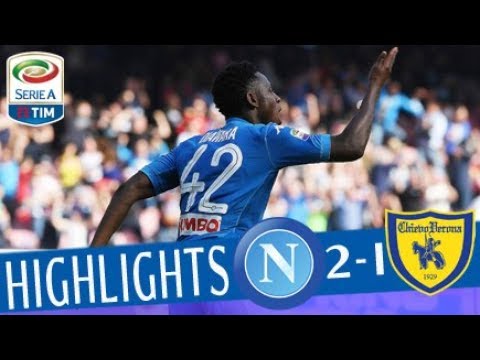 Napoli - Chievo 2-1 - Highlights - Giornata 31 - Serie A TIM 2017/18