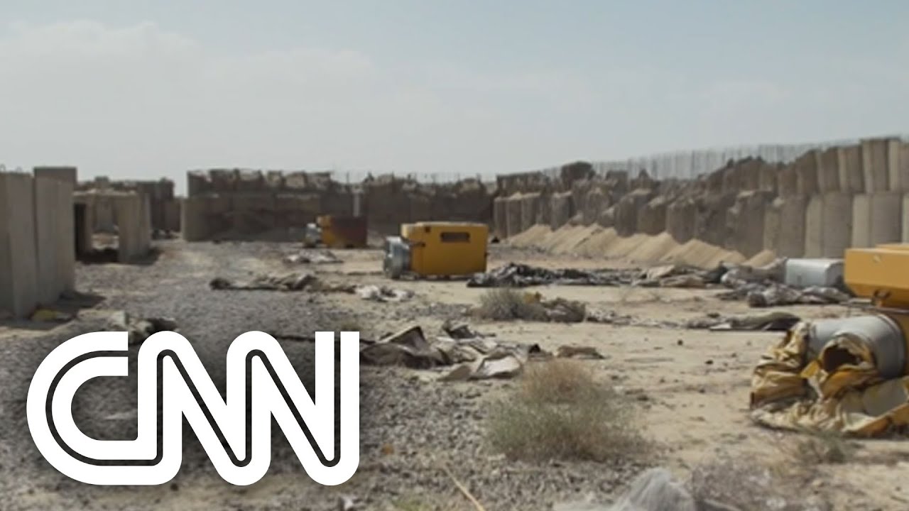 Equipe da CNN visita base americana tomada pelo Talibã | CNN DOMINGO
