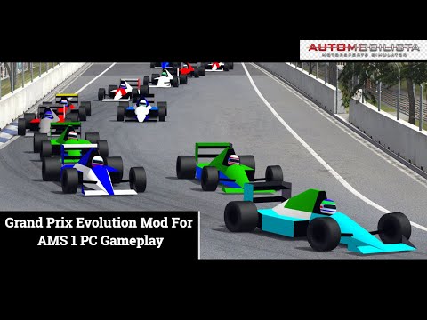 Grand Prix Evolution Mod For AMS 1 PC Gameplay