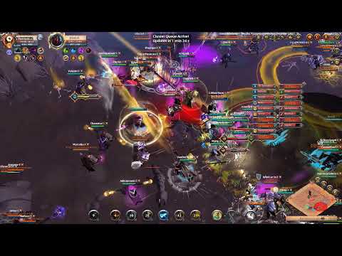 ELEVATE x SURF vs POE x POE2 - Open world ZvZ | Albion Online | Hand of Justice | ZvZ | Tank