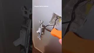 Replacing A Light Switch! #shorts