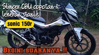 Download lagu begini suara honda Sonic 150r pakai knalpot fu thailand ori. mp3