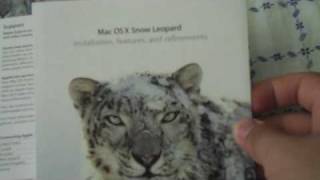 Mac OS X Snow Leopard Unboxing