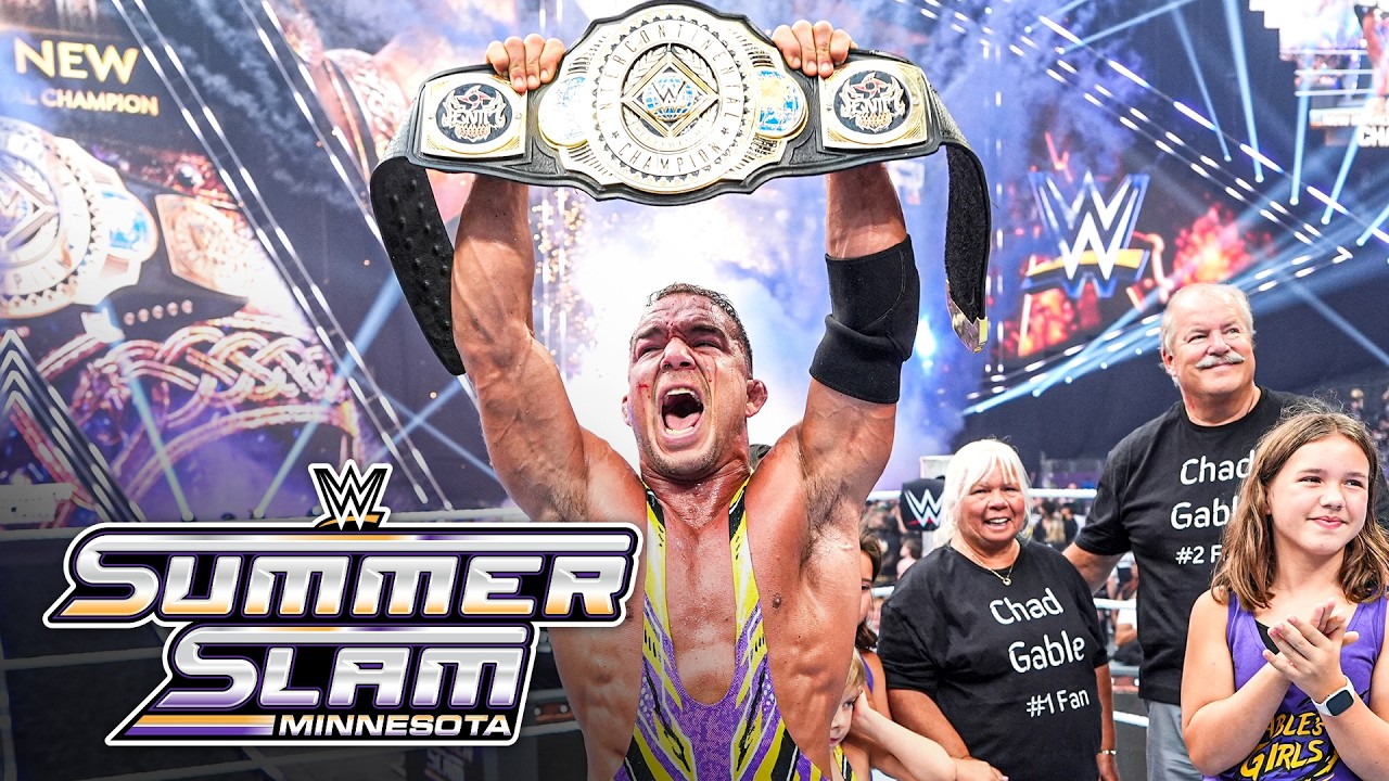 Chad Gable captures Intercontinental Title in epic hometown scene: SummerSlam 2026 highlights