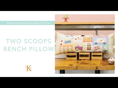 Lunch Hour Sew-Along: Two Scoops Bench Pillow (Part 3)