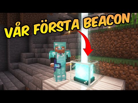 FIXAR VÅR FÖRSTA BEACON I MINECRAFT - BEDROCK SMP - SÄSONG 2 | #12