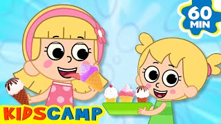 🍦Yummy Ice Cream Song For Kids | Nursery Rhymes For Babies By KidsCamp