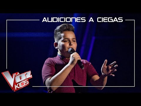 Bryan Muñoz - La incondicional | Blind Auditions | The Voice Kids Antena 3 2019