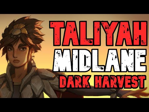 Taliyah Mid Guide - Dark Harvest - Yes or No ? (Season 10 - Best Builds & Runes - Gameplay Tutorial)