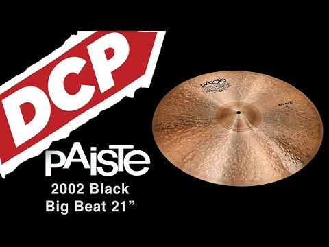Paiste 2002 Black Big Beat Multi Cymbal 21"