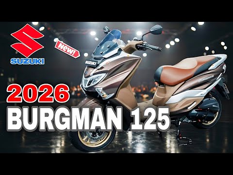 🚨2026 Suzuki Burgman 125 REVEALED? – Full Review, Price, Features & Top Speed?
