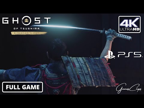 Ghost Of Tsushima Director's Cut Full Game Walkthrough PS5 [4K UHD] (No Commentary)