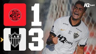 POUSO ALEGRE 1x3 GALO: GOLS DE REINIER, CUELLO e RUAN | MELHORES MOMENTOS