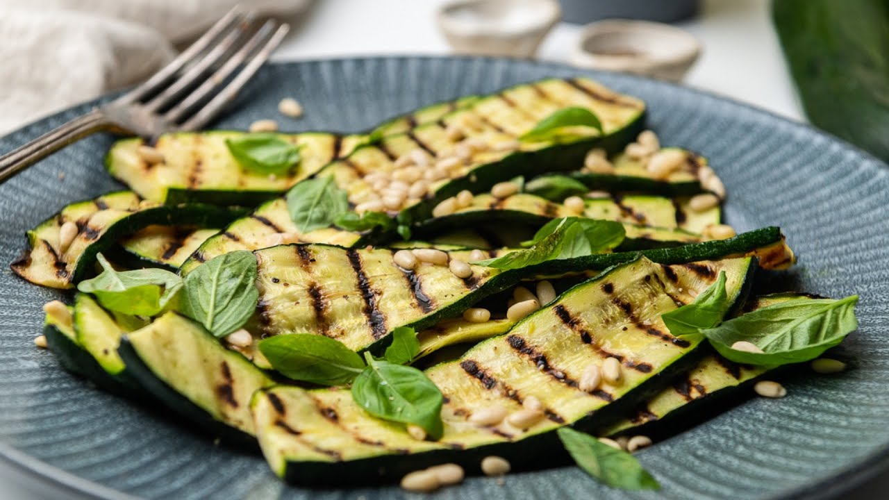 Garlicky Grilled Zucchini Recipe
