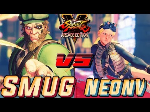 SFV AE 💥 Smug (G) VS NeonV (kolin)  Street Fighter V Arcade Edition Season 4