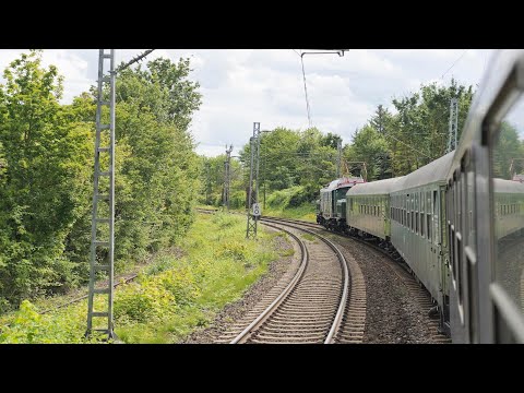 E 94 088 EZW  Überführungsfahrt Wagenzug -Cab ride-