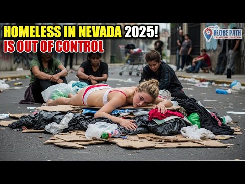 Inside Nevada HOMELESS HELL Prostitution & Chaos - Even Cop Can't Solve  Travel Documentary